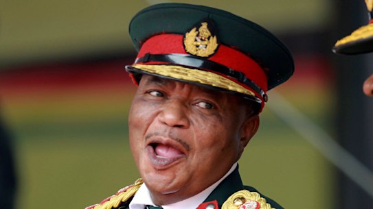 Constantino Chiwenga, pictured in 2017.