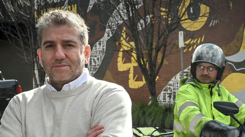 Reckless food delivery riders making footpaths ‘lawless’ in busy shopping strips