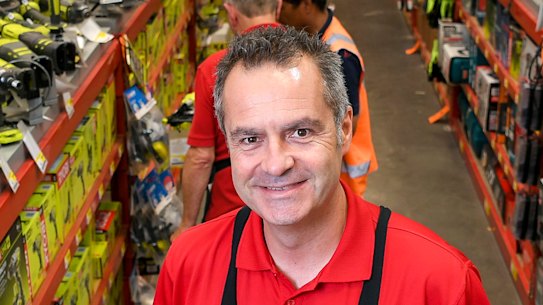 Bunnings managing director Michael Schneider.