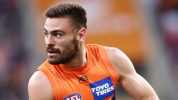 Injured list: Stephen Coniglio is in doubt for Sunday's clash with Richmond alongside fellow GWS Giants star Josh Kelly.