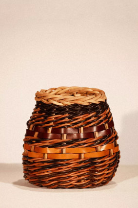 Christiansen covets Loewe’s artisan baskets, like this one exhibited at Salone del Mobile.