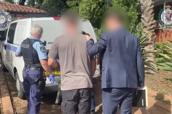 Wade John Homewood was arrested for allegedly advocating terrorism and violence. 