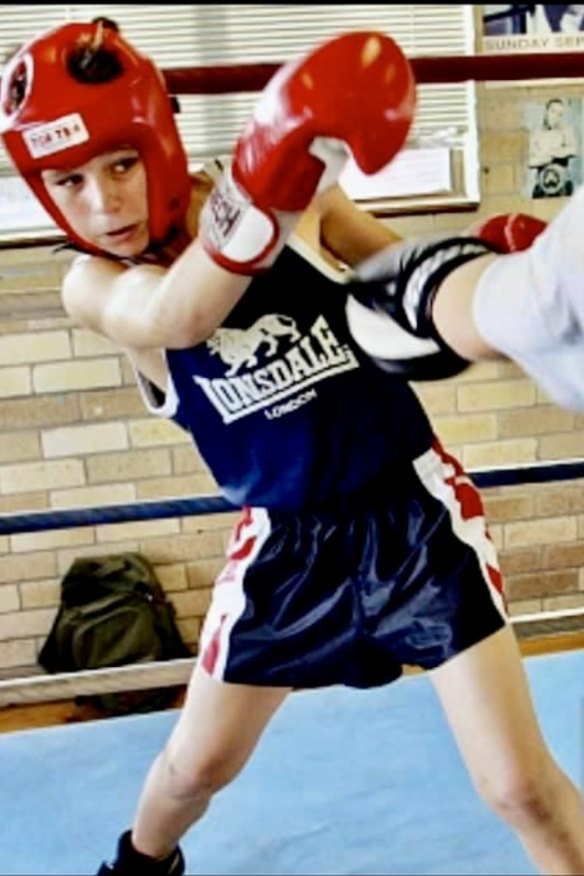 As a child, Kambosos took up boxing to lose weight.