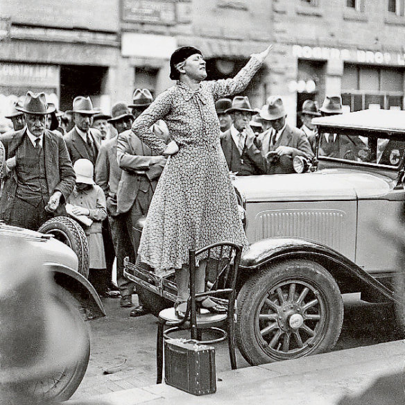 A 1941 photograph of Adela Pankhurst. Records of her peace efforts in WWI are now at risk of turning to dust.