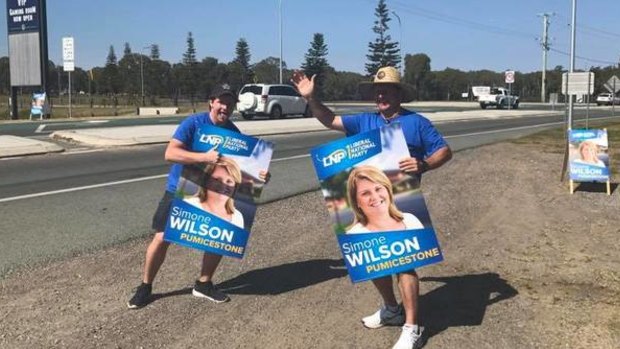 LNP candidate for Pumicestone Simone Wilson was among those joining the court action.