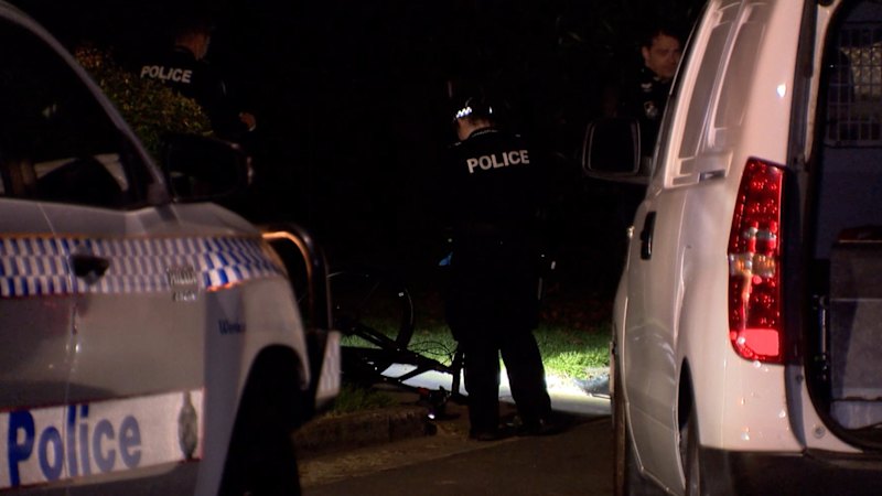 Cyclist dies after hitting parked car