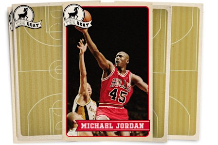 GOAT Michael Jordan.