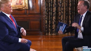 Piers Morgan’s new show Uncensored features an interview with former US president Donald Trump.