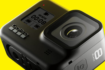 The GoPro Hero 8 Black has built-in mounting and new software capabilities.