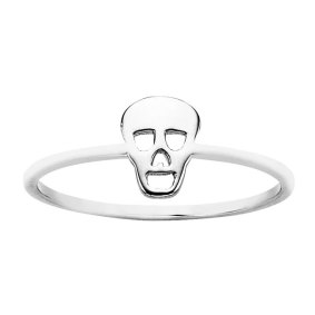 This skull ring from Karen Walker is a favourite of Morfydd Clark.