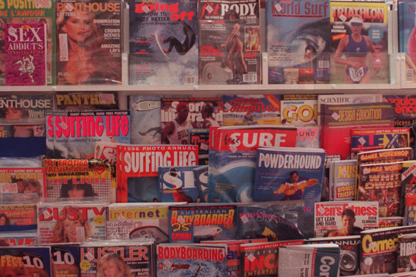 So much of this world – the world of a 1970s Australian newsagency – no longer exists.