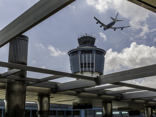 LaGuardia Airport is one of three major international airports servicing New York City.