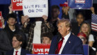 Donald Trump in Durham, New Hampshire last week: “We will impose stiff penalties on China and all other nations as they abuse us.” 