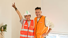 Week 1 had a lot of setbacks for father-and-daughter duo Rick and Tayla, from delayed insulation to a missing artwork. Thankfully, they still managed to deliver a completed Guest Bedroom ... but were the judges impressed?
