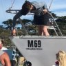 Paul Dynes (inset) and the yacht Himalayan Women.