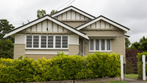 Brisbane house prices have risen, making it tough for first home buyers to purchase.