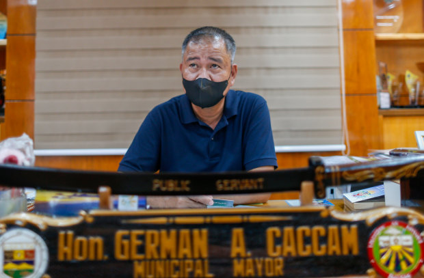 Basco mayor German Caccam was opposed to the US-Philippine military drills on Batan in April.