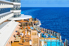On a cruise, you can find the rhythm that works best for you. 