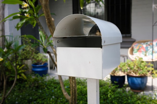 Stock image letterbox