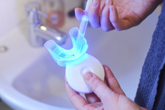 You can get your teeth back to pearly white at home.