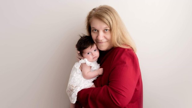 Susan Bright, pictured with daughter Matilda, is one of an increasing number of Australians travelling overseas to fulfil their dreams of having a child.