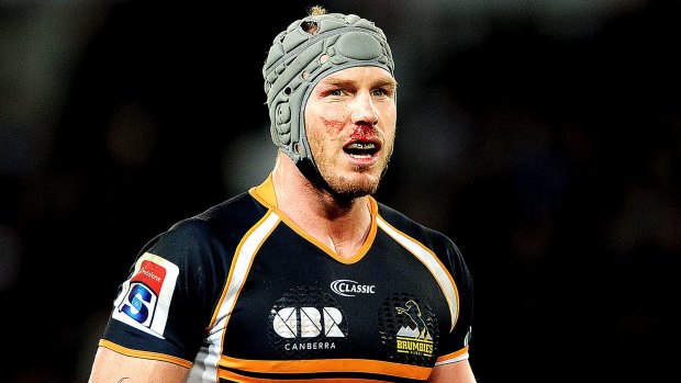 Moving on: David Pocock has decided to call time on his injury-plagued stint with the Brumbies.