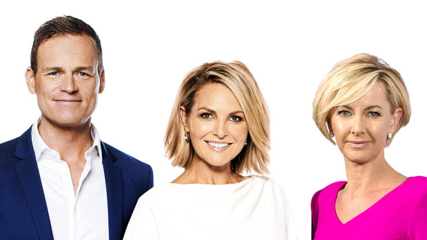 Today will be hosted by Georgie Gardner and Deb Knight in 2019, with Tom Steinfort reading the news.