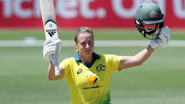 Left out: Ellyse Perry has been caught in the middle of conflict between the Australian and Indian cricket boards.