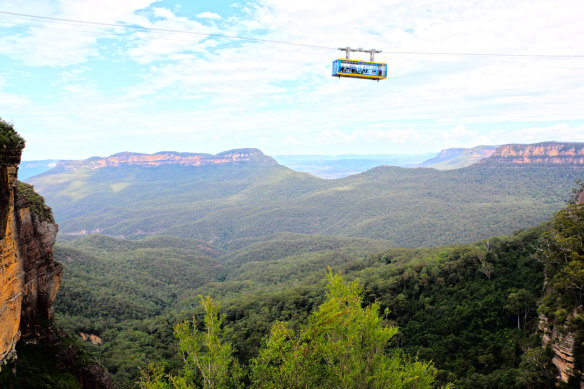 The Blue Mountains is magnificent from every angle.