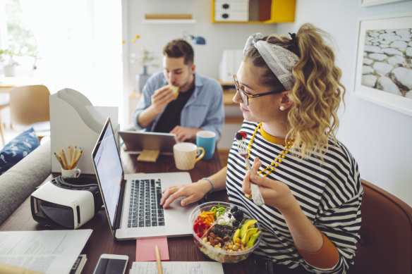 Gut bacteria flourish when we eat a large variety of nutritious foods - especially plant foods.