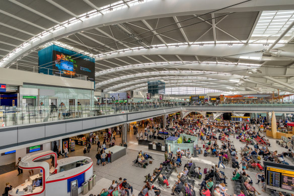 Struggling to find a seat at the airport? It’s a feature, not a bug.