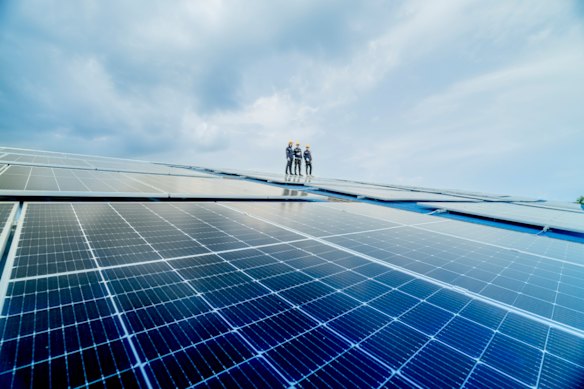 The US has joined other countries in deriving more of its power from solar than coal as of last month.