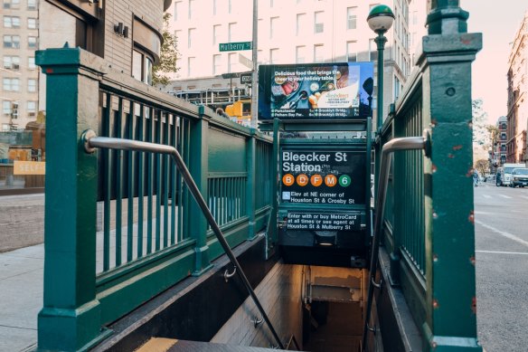 You can now tap on and off with your credit card on New York’s subway system.