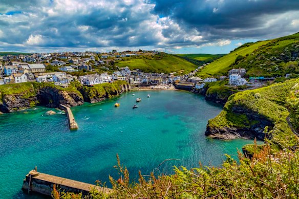 Port Isaac, Cornwall. Holidaying in familiar sites from childhood can be a rich sentimental experience.