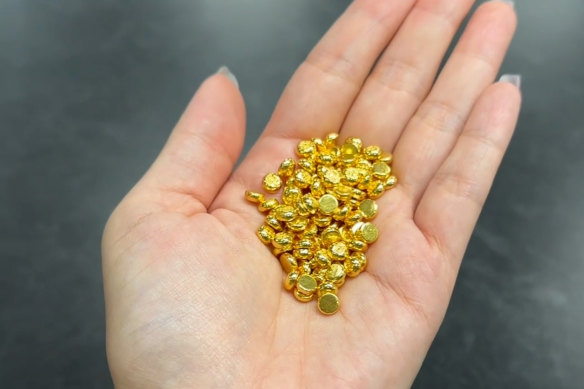 Gold beans have become a popular investment among younger generations of Chinese.