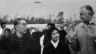 China’s Premier Zhou En-lai and Prime Minister Gough Whitlam after the official arrival in Beijing in 1973. 