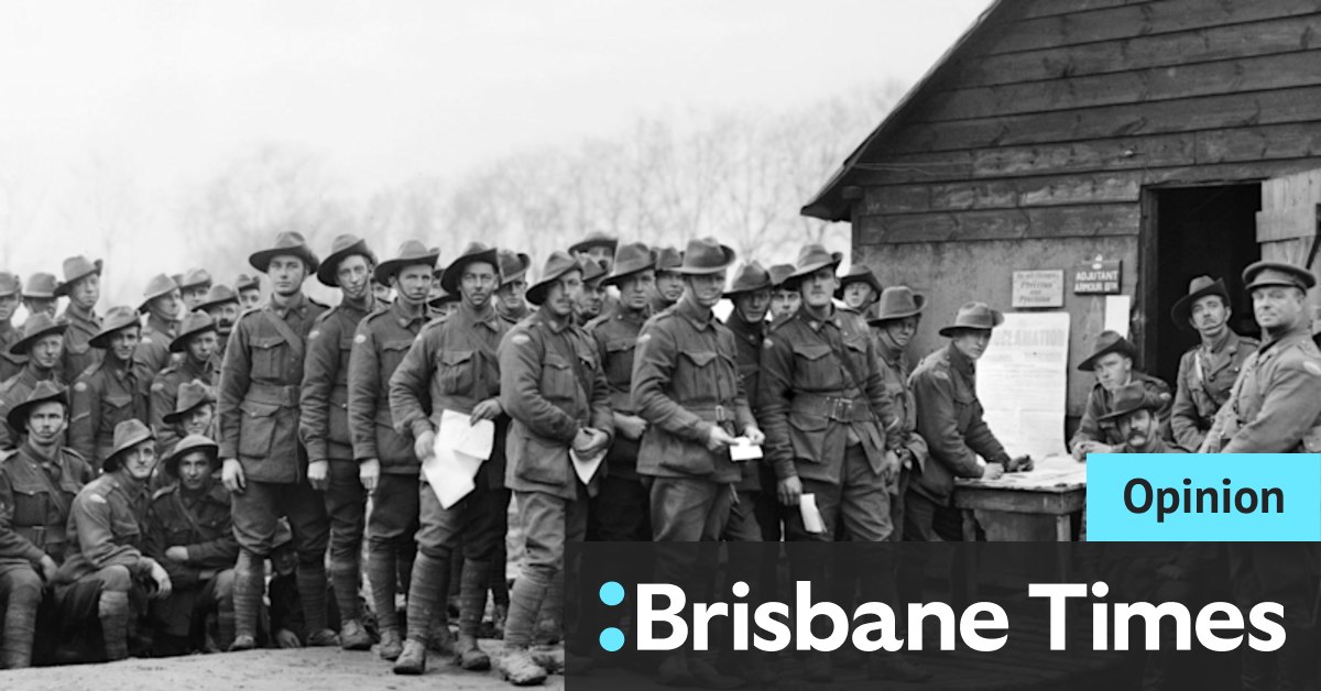 Why so many Diggers voted ‘no’ to conscription in WWI