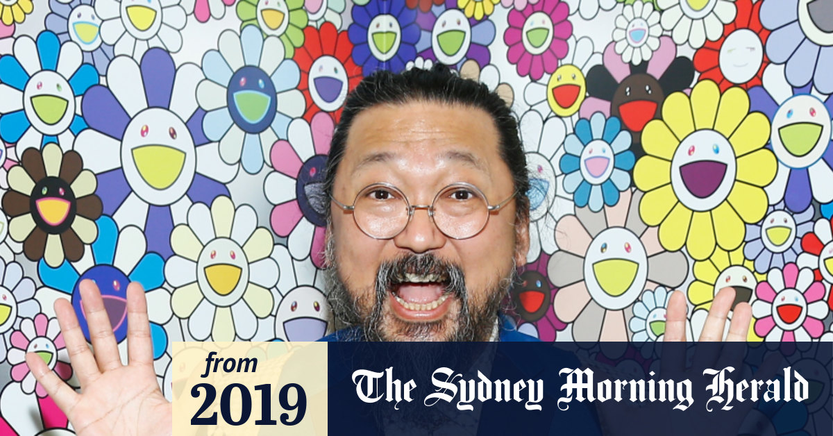 The Works Of World Famous Artist Takashi Murakami Sell For Tens Of Millions Why Then Does He Sleep In A Cardboard Box Tribal flower temporary tattoo design art. famous artist takashi murakami
