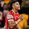 Isaiya Katoa is 80-minutes away from guiding the Dolphins to their first grand final.
