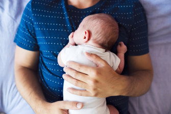 Some fathering advocates believe young fathers who have worked at home since their babies’ births in the pandemic will bring change back with them to the workplace.