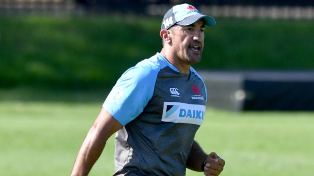 Calling all Tahs fans: NSW coach Daryl Gibson.