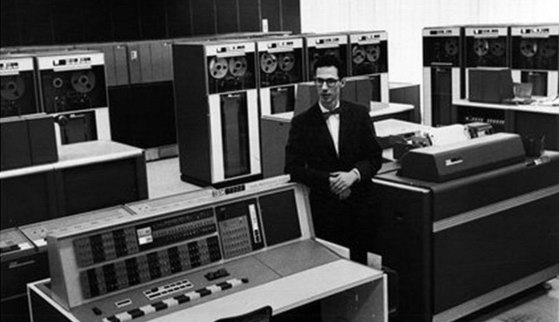 Fernando Corbató, a scientist who put his stamp on daily life by introducing the computer password, 1965.