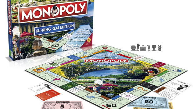 The Ku-ring-gai Monopoly edition.