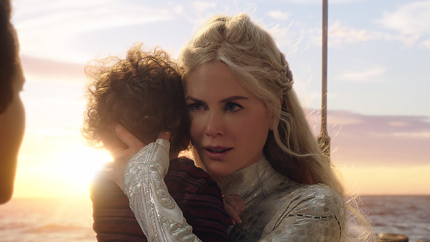 Nicole Kidman playing the mother of a 39-year-old man in 'Aquaman'.