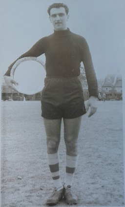 Lino Vella in his footballing days.