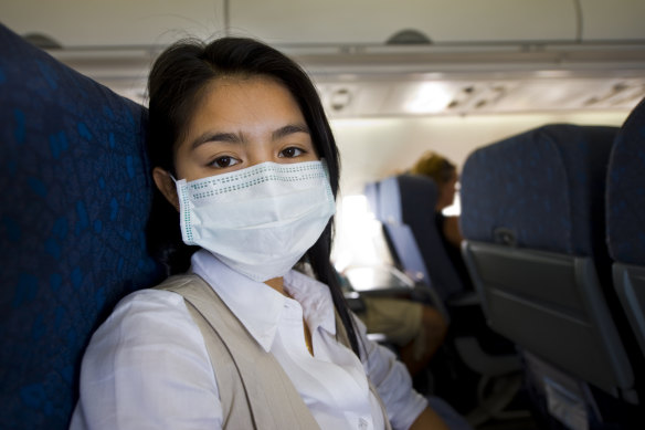 Rules for wearing masks on planes will change from Friday.