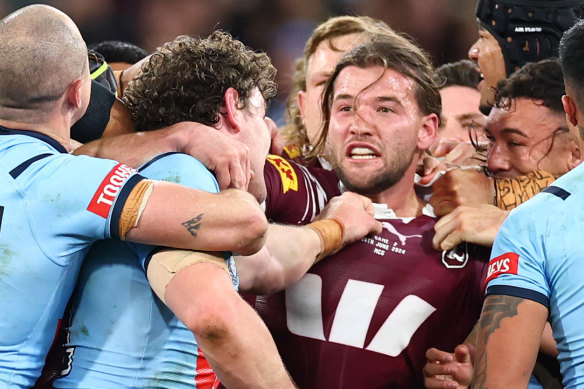 Liam Martin loves the fact he is hated by Queenslanders.