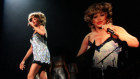 Tina Turner shimmers in Versace at Melbourne Park on her Wildest Dreams tour in 1997.