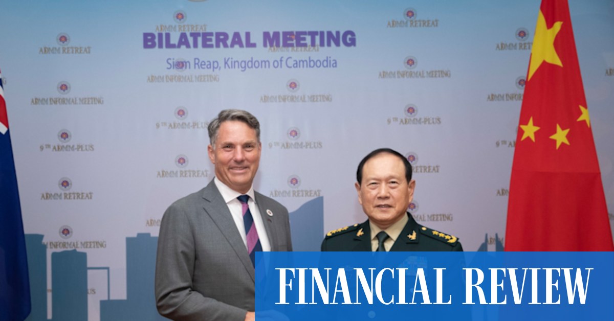 China Australia relations: Defence Minister Richard Marles and Wei Fenghe set to resume regular military dialogues after years of tension - Vimarsana News