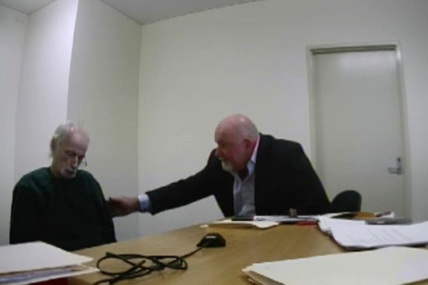 On camera, Milat feigned sleep but during the audio recordings he opened up.
